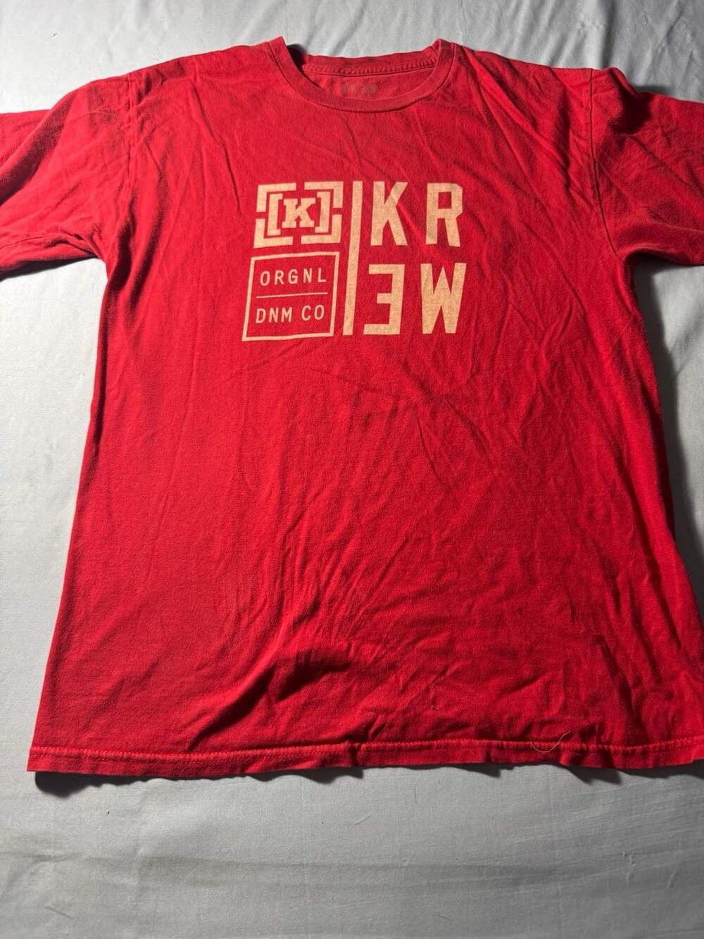 Kr3w Graphic T-Shirt Red